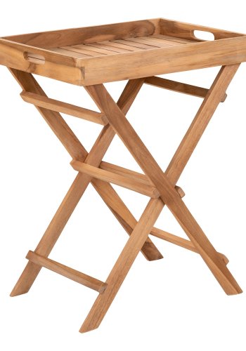 HOUSE NORDIC Ronda brettbord, rektangulrt - naturlig teak (29x39)