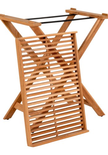 HOUSE NORDIC Ronda brettbord, sammenleggbart - naturlig teak (60x40x70)