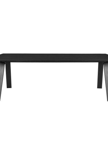 HOUSE NORDIC Toronto spisebord - Spisebord, ikke-tre, svart<br>100x220x74 cm