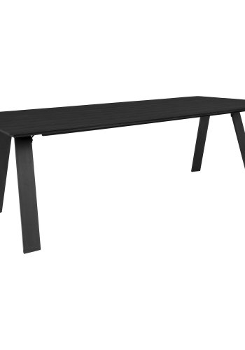HOUSE NORDIC Toronto spisebord - Spisebord, ikke-tre, svart<br>100x220x74 cm