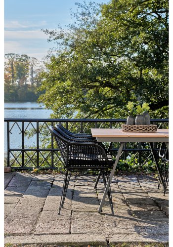 HOUSE NORDIC Toronto spisebord - Spisebord, ikke-tre, naturlig<br>100x220x74 cm