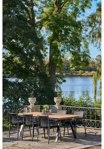 HOUSE NORDIC Toronto spisebord - Spisebord, ikke-tre, naturlig<br>100x220x74 cm