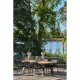 HOUSE NORDIC Toronto spisebord - Spisebord, ikke-tre, naturlig<br>100x220x74 cm