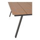 HOUSE NORDIC Toronto spisebord - Spisebord, ikke-tre, naturlig<br>100x220x74 cm