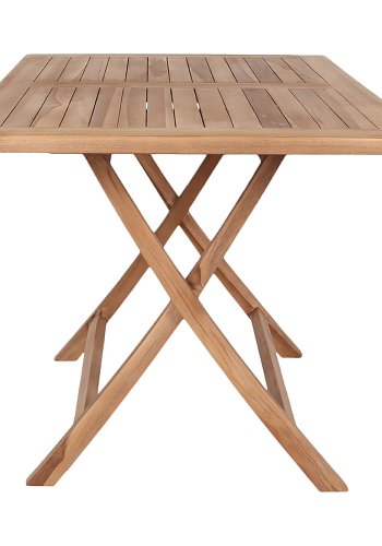 HOUSE NORDIC Oviedo spisebord - naturlig teak, rektangulrt (120x80)