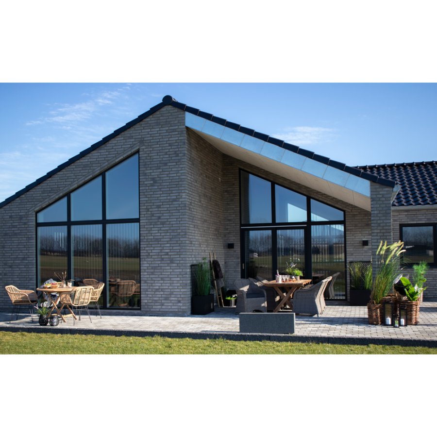 HOUSE NORDIC Oviedo spisebord - naturlig teak, rundt (100)