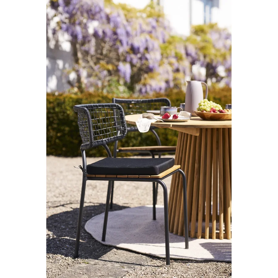 HOUSE NORDIC Lorca spisebord - Spisebord, teak, naturlig<br>120x75 cm