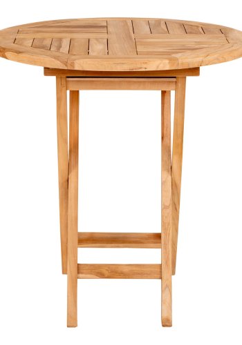 HOUSE NORDIC Oviedo hagebord, rundt - naturlig teak (70)