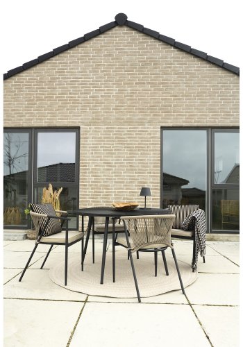 HOUSE NORDIC Atlanta spisebord - Spisebord i ikke-tre, svart, 120 cm