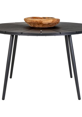 HOUSE NORDIC Atlanta spisebord - Spisebord i ikke-tre, svart, 120 cm