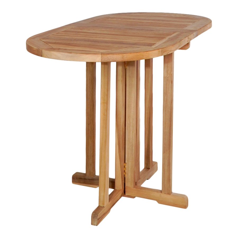 HOUSE NORDIC Huelva Balkontisch, klappbar - Teak natur (120x60)