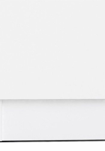 TVILUM Kleiderschrank, m. 2 T�ren und 5 Einlegeb�den - wei�e Folie