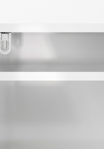 TVILUM Naia hovedgavl, m. 8 hylder - hvid sp�nplade (140cm)