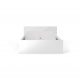 TVILUM Naia sengeramme - hvit hyglans (140x200)