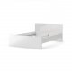 TVILUM Naia sengeramme - hvit hyglans (140x200)