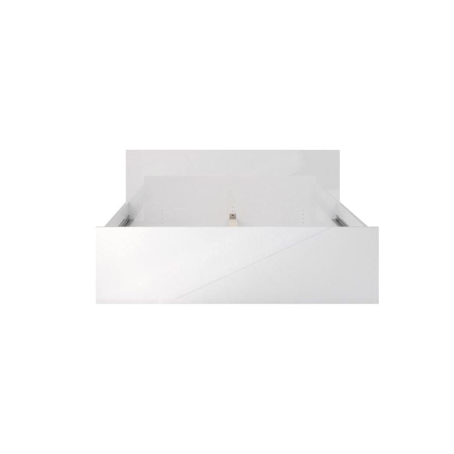 TVILUM Naia Bettgestell - Weiß Hochglanz (160x200) 