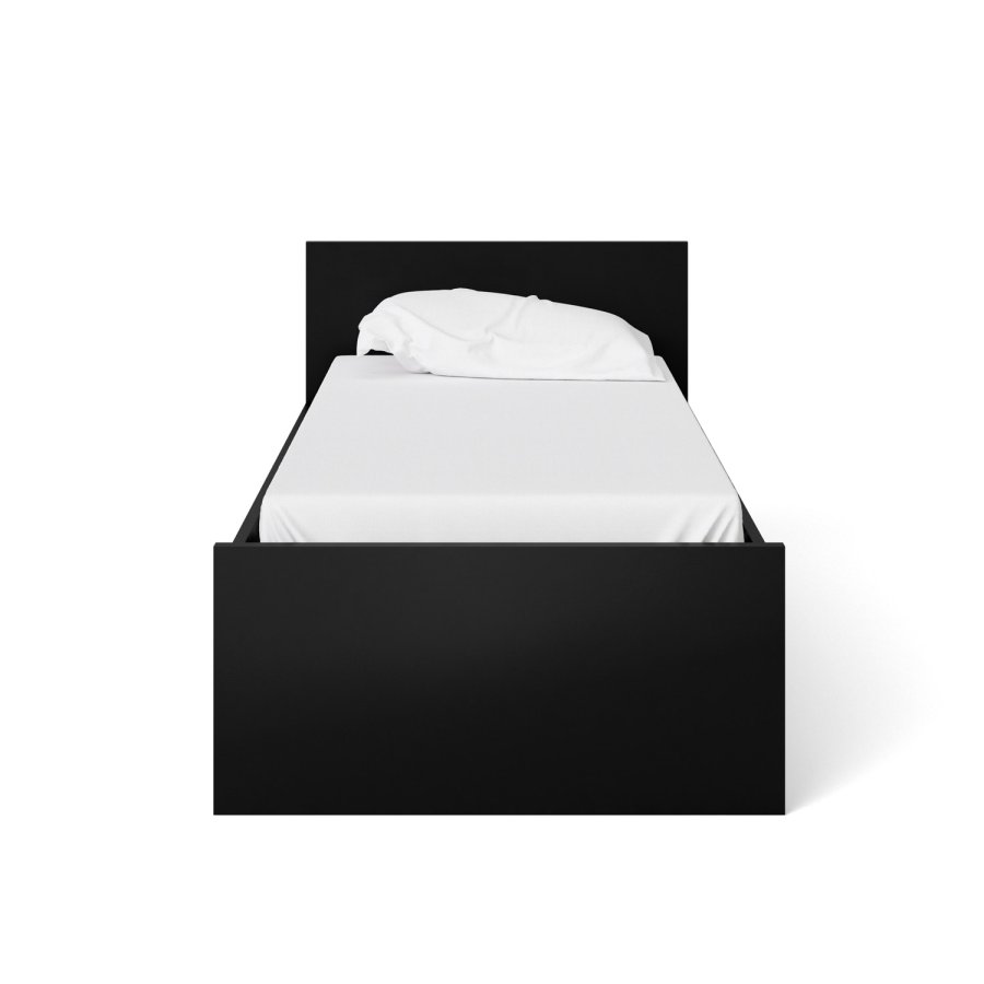 TVILUM Naia Bettgestell - Mattschwarz (90x190)