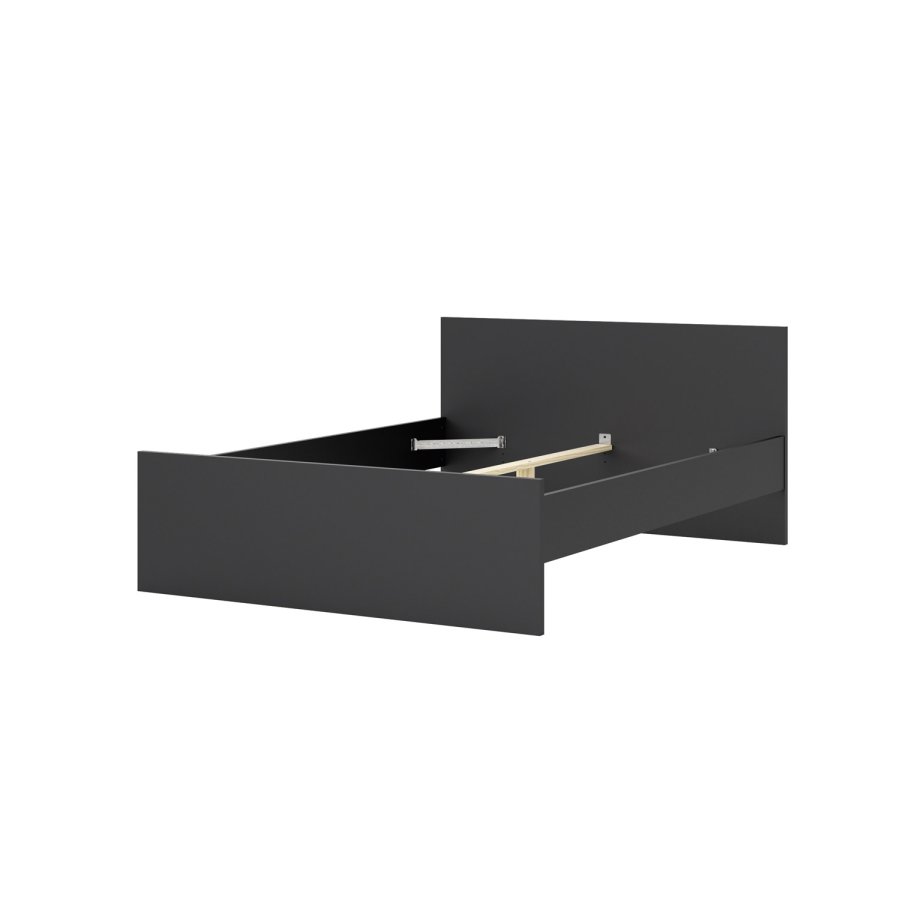 TVILUM Naia Bettgestell - Mattschwarz (140x190) 