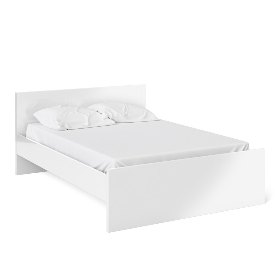 TVILUM Naia Bettgestell - Weiß Hochglanz (140x190) 