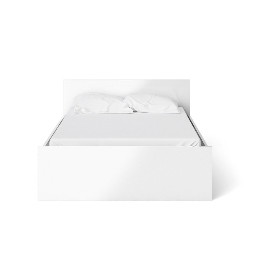 TVILUM Naia Bettgestell - Weiß Hochglanz (140x190) 