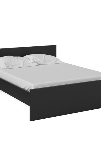 TVILUM Naia Bettgestell - Mattschwarz (160x200) 
