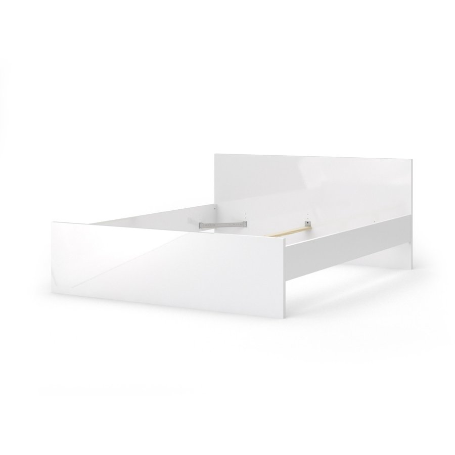 TVILUM Naia Bettgestell - Weiß Hochglanz (160x200)