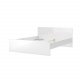 TVILUM Naia Bettgestell - Weiß Hochglanz (160x200)