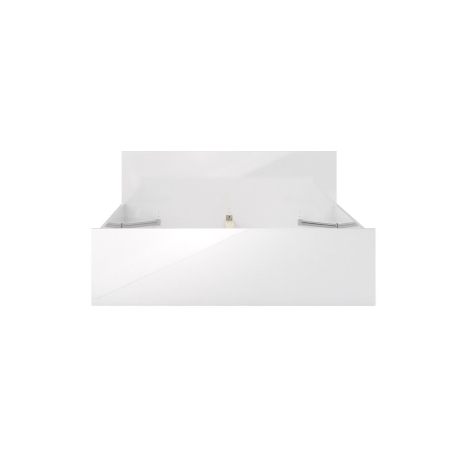 TVILUM Naia Bettgestell - Weiß Hochglanz (160x200)