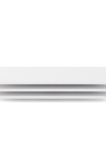 TVILUM Verona - Firenze hylder - hvid tr, bred, 3 stk.