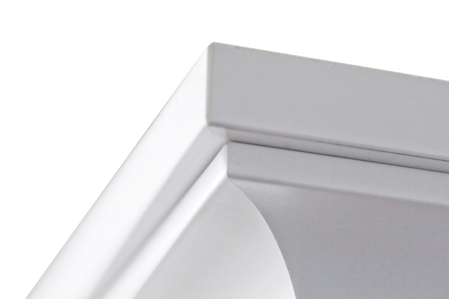 
TVILUM Paris garderobeskab - hvidt laminat, 2 låger, 4 hylder
