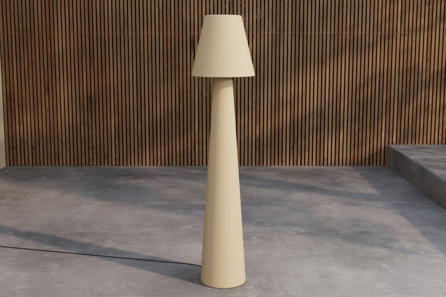 VENTURE HOME Stratford Golvlampa - �34*150cm - Beige/Beige