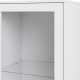 TVILUM Delta vitrineskap - hvit MDF tre, m. 2 drer