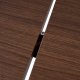  NORDV&Auml;RK Sorell spisebord, m. 1 till�gsplade, oval - brun Milano valn�d melamin (160x90)