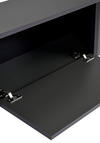 FUNZI LIVING Onera - Antracit, Svart TV-bord
