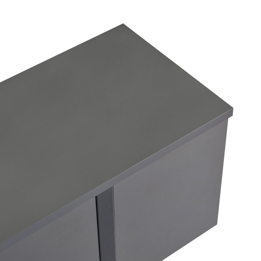 FUNZI LIVING Onera - Antracit, Svart TV-bord