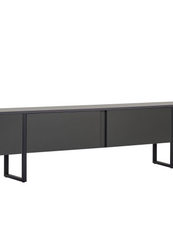 FUNZI LIVING Onera - Antracit, Svart TV-bord