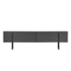 FUNZI LIVING Onera - Antracit, Svart TV-bord