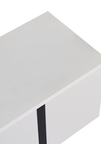 FUNZI LIVING Onera - Vit, Svart TV-b&auml;nk