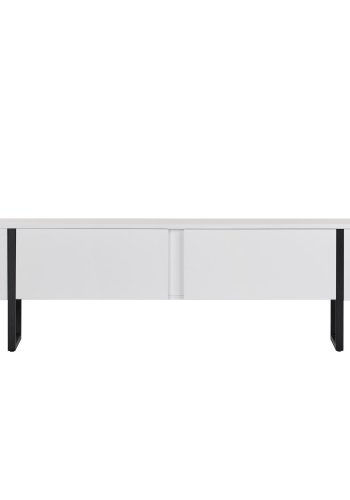 FUNZI LIVING Onera - Vit, Svart TV-b&auml;nk
