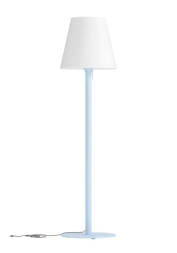 VENTURE HOME Moris Golvlampa �50*187cm - Ljusbl� / Vit