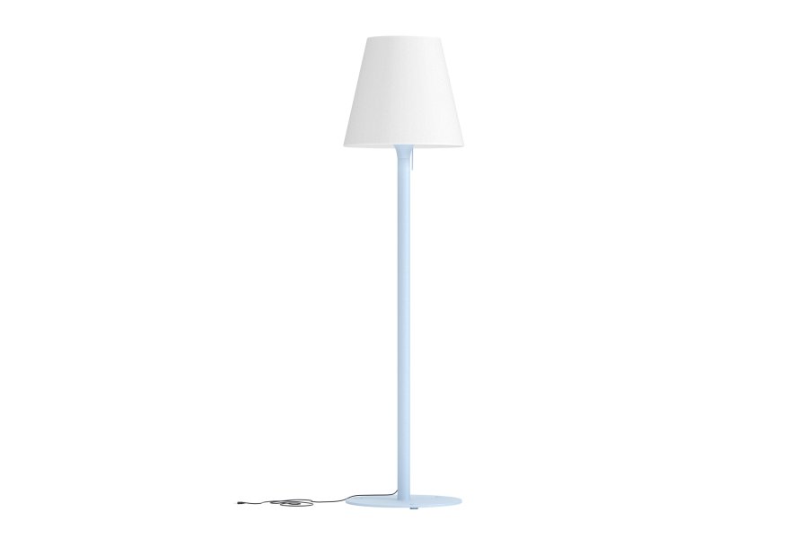 VENTURE HOME Moris Golvlampa �50*187cm - Ljusbl� / Vit