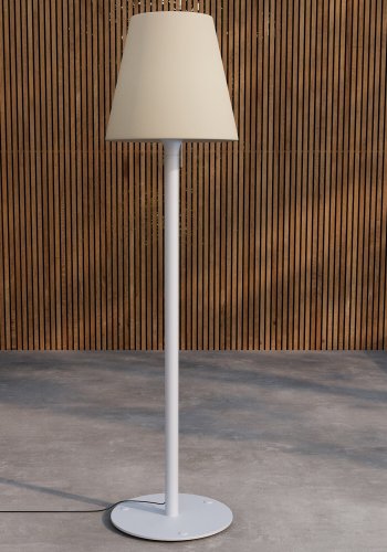 VENTURE HOME Moris Golvlampa �50*187cm - Ljusbl� / Vit