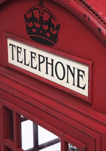 KARE DESIGN London Telefonboks kabinet - rdt tr