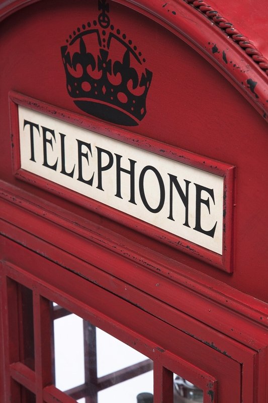 KARE DESIGN London Telefonboks kabinet - rdt tr