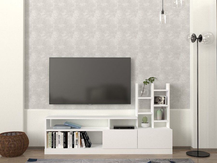 NORDVRK Dolunay TV-enhet, hvit