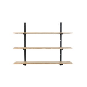 ZUIVER Bundy Wall vegghylle - naturlig kryssfiner og jern