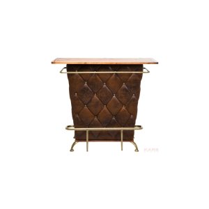 KARE DESIGN Lady Rock bardisk - brunt stof