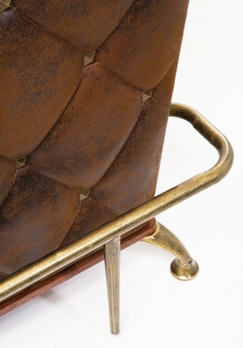 KARE DESIGN Lady Rock bardisk - brunt stof