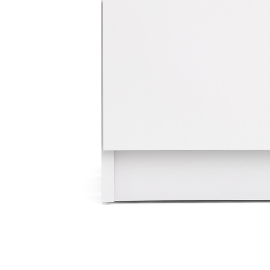 TVILUM Naia Kommode - weiß Hochglanz Holz, m. 6 Schubladen