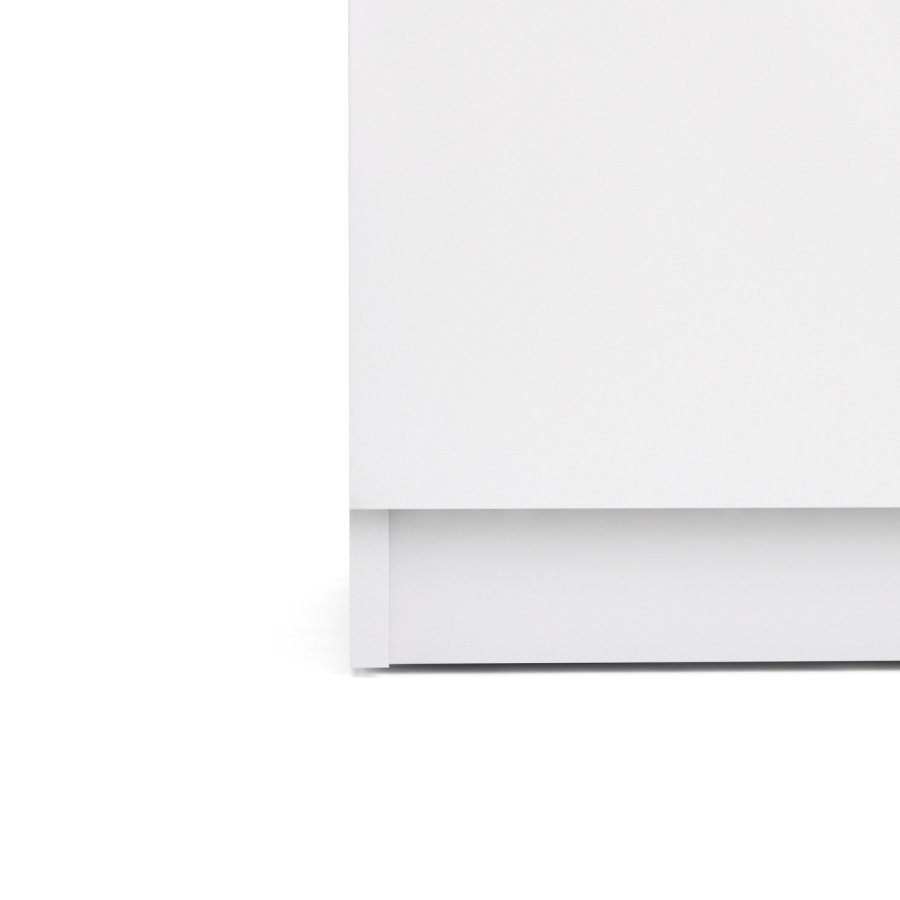 TVILUM Naia Sideboard - Holz wei Hochglanz, mit 2 Tren und 1 Schublade